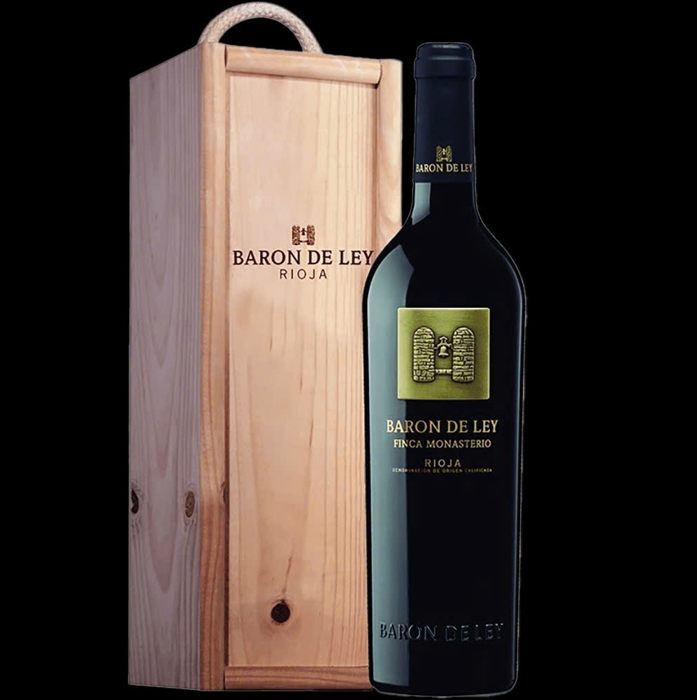 Rượu vang Baron de Ley Finca Monasterio Rioja.