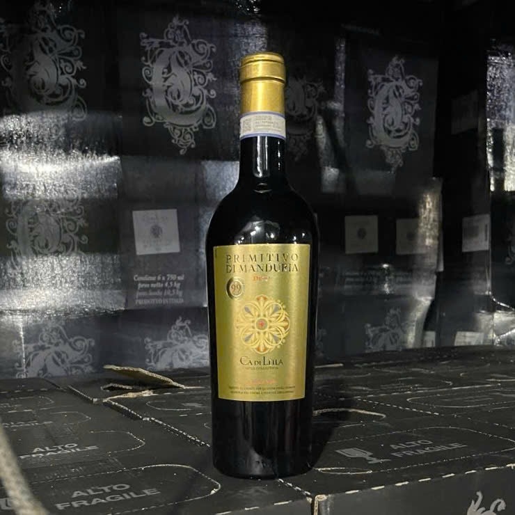 Rượu Vang Ý Primitivo Di Manduria Cà Di Leila Gold Collection