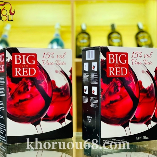 Rượu vang Big Red 3L