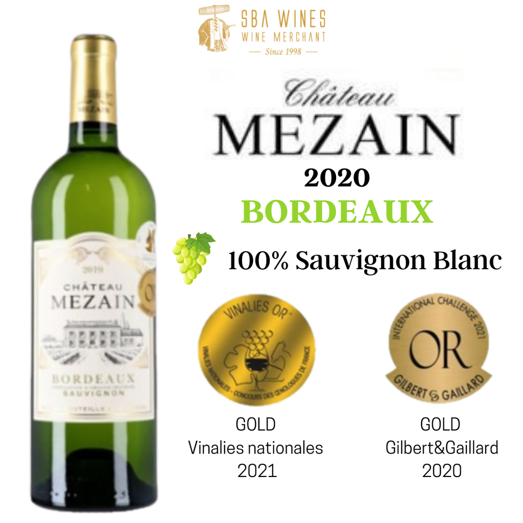 Chateau Mezain Bordeaux Sauvignon 2020