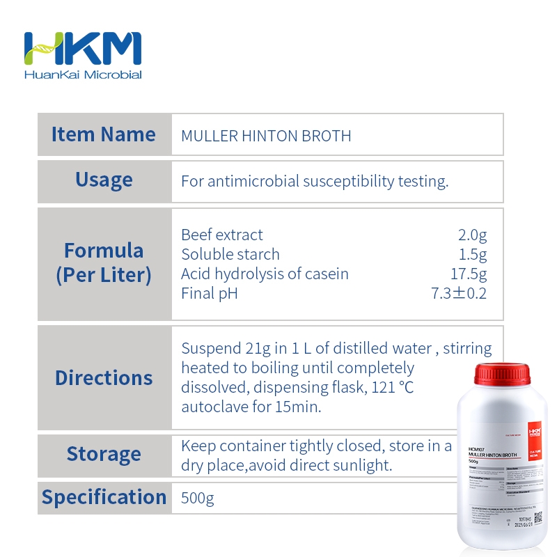 HCM107 - Mueller Hinton Broth (MH Broth)