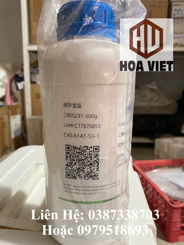 Cobalt (II) acetate tetrahydrate  CAS: 6147-53-1