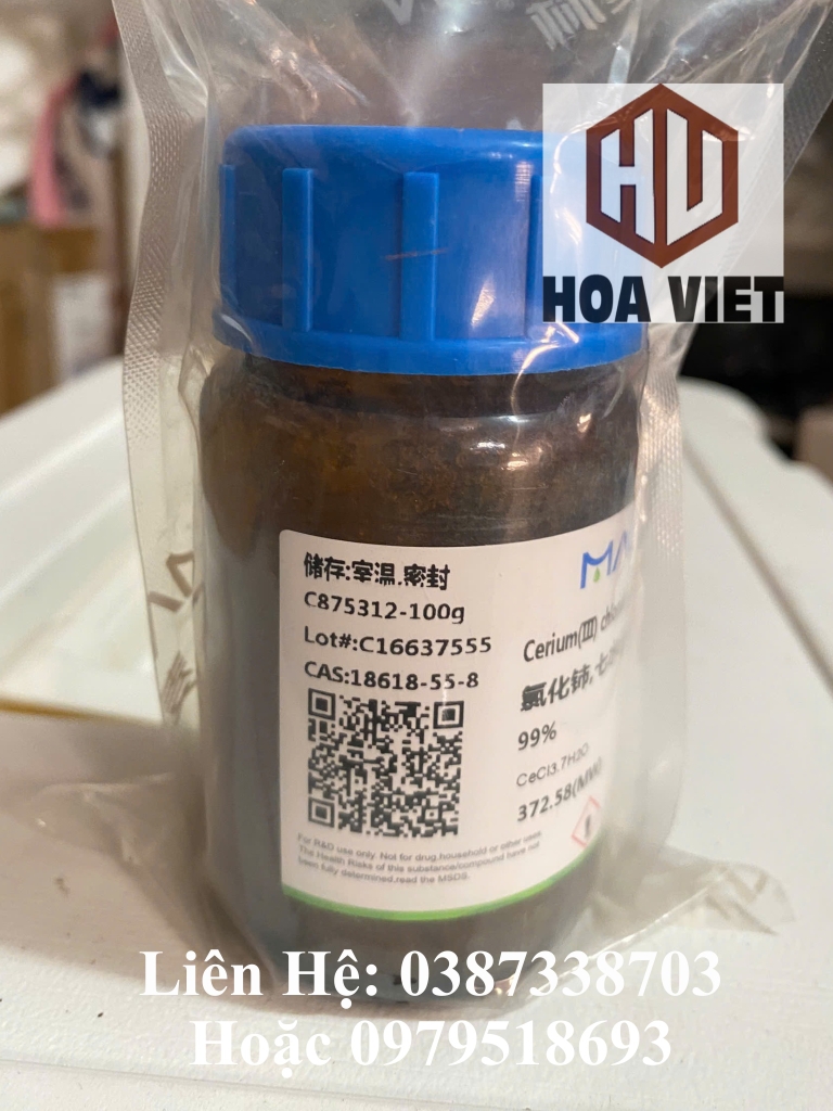 Cerium (III) Chloride heptahydrate CAS: 18618-55-8