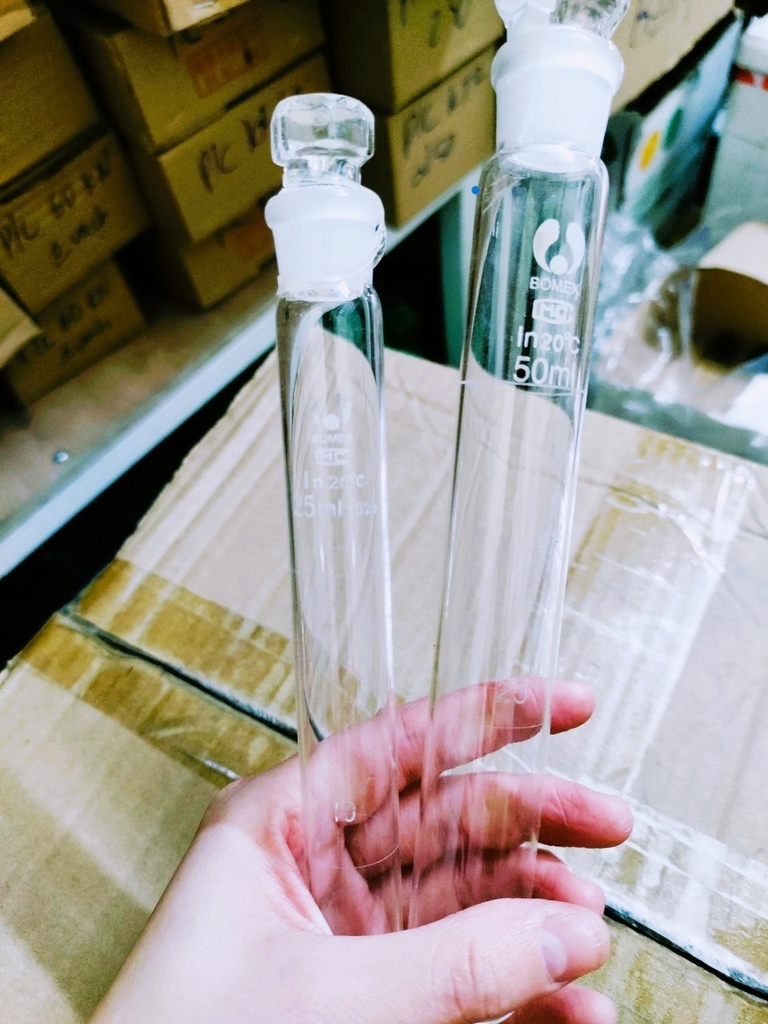 Ống so màu nessler (ống nghiệm nút nhám)