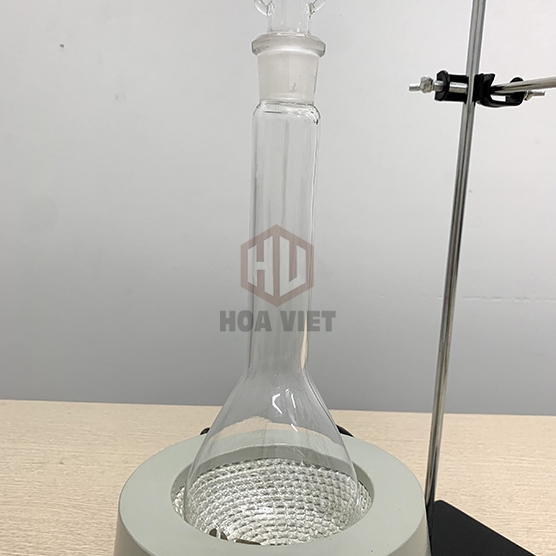 Bộ chưng cất cồn diacetyl chất liệu thủy tinh dung tích 1000 ml - dụng cụ Kjeldahl method - Ammonia nitrogen distillation KIT