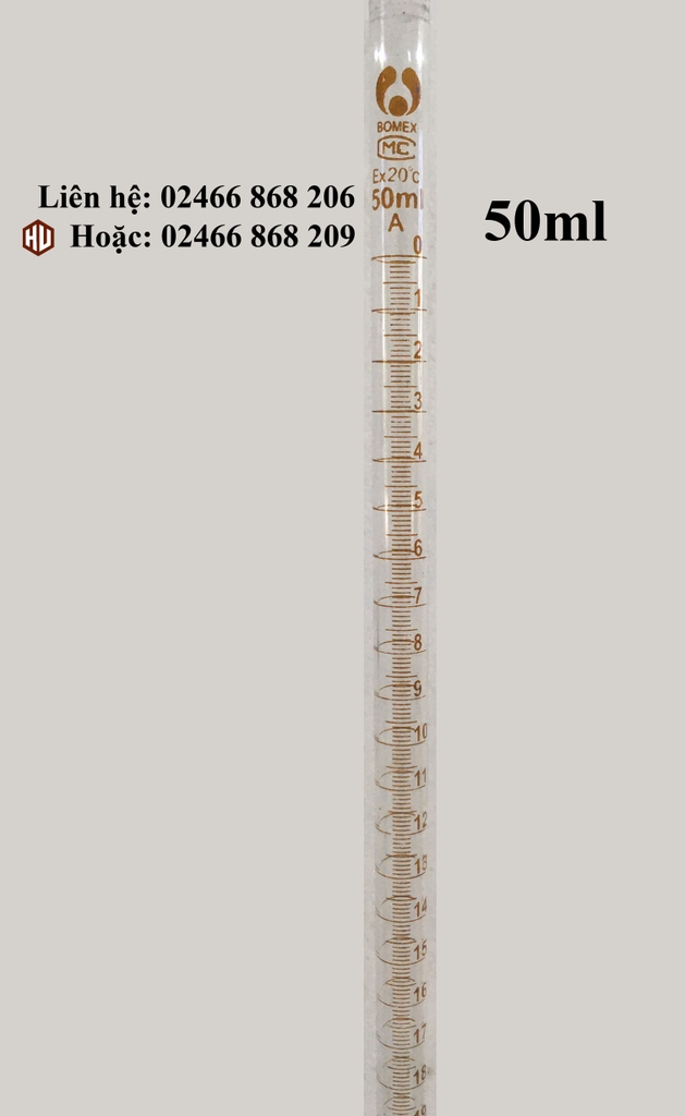 BURET THỦY TINH KHÓA THỦY TINH