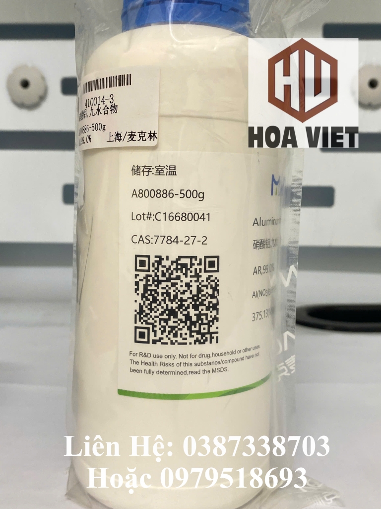 Aluminum nitrate nonahydrate  CAS: 7784-27-2