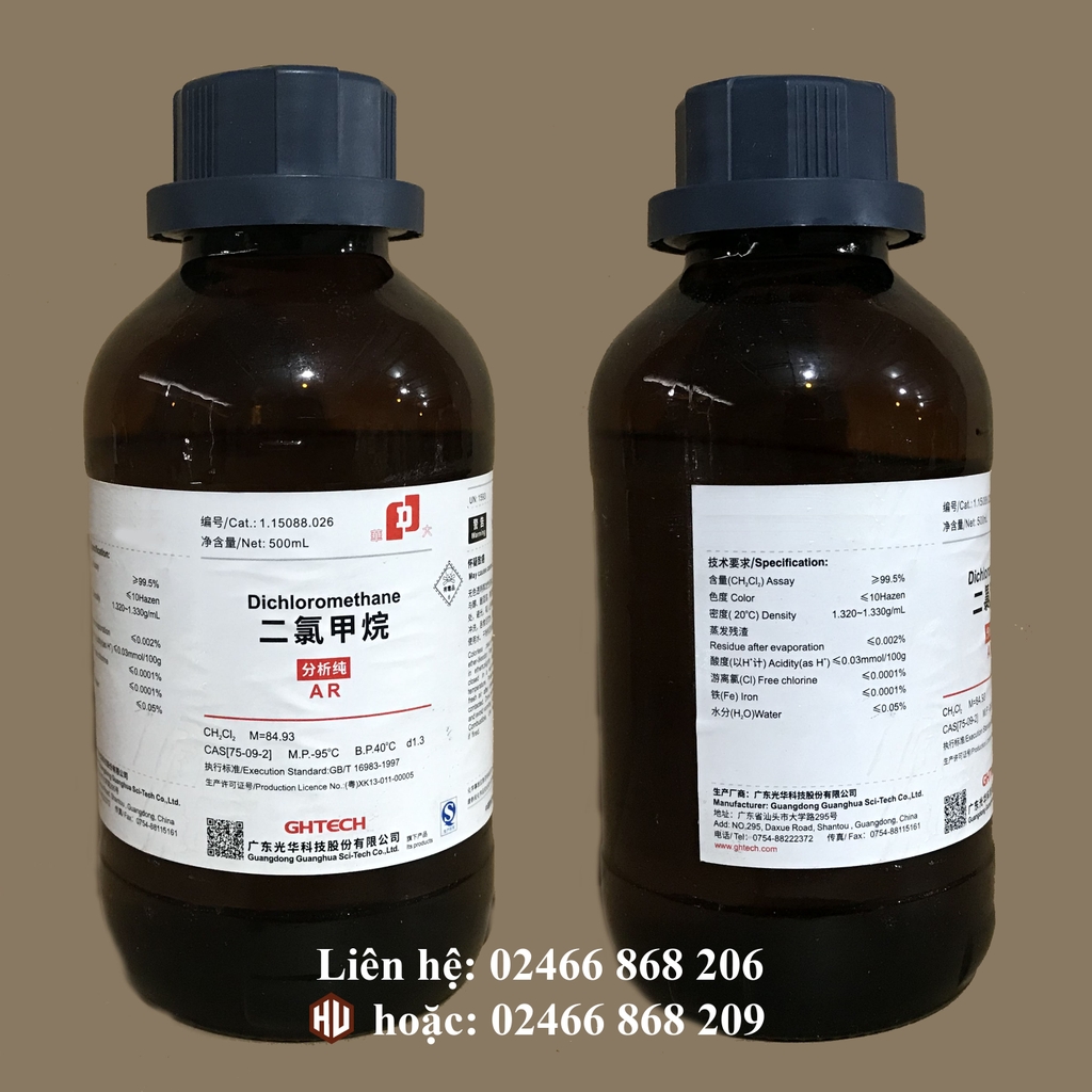 CH2Cl2 (Dichloromethane) - JHD/Sơn Đầu