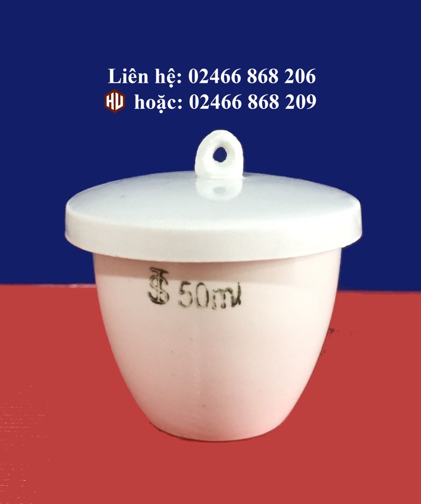 CHÉN SỨ CÓ NẮP THÍ NGHIỆM 50ml CÔNG TY TNHH THƯƠNG MẠI HÓA CHẤT VÀ THIẾT BỊ HOA VIỆT Chén Sứ Có Nắp Thí Nghiệm 50Ml Công Ty Tnhh Thương Mại Hóa Chất Và Thiết Bị Hoa Việt