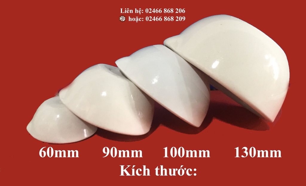 CỐI CHÀY SỨ 13CM