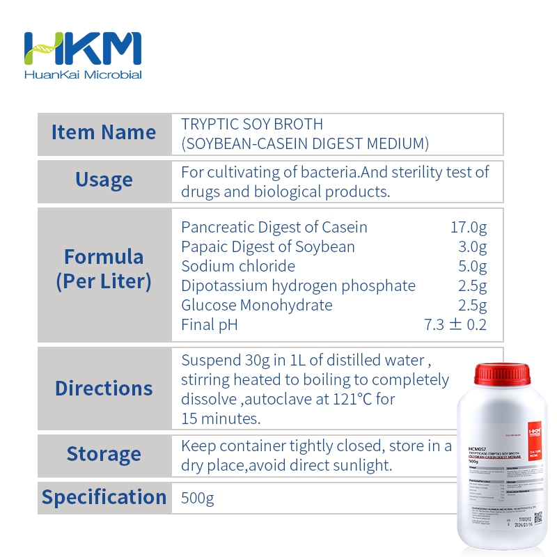 HCM057 - Tryptic Soy Broth (TSB) (Đỗ Tương)