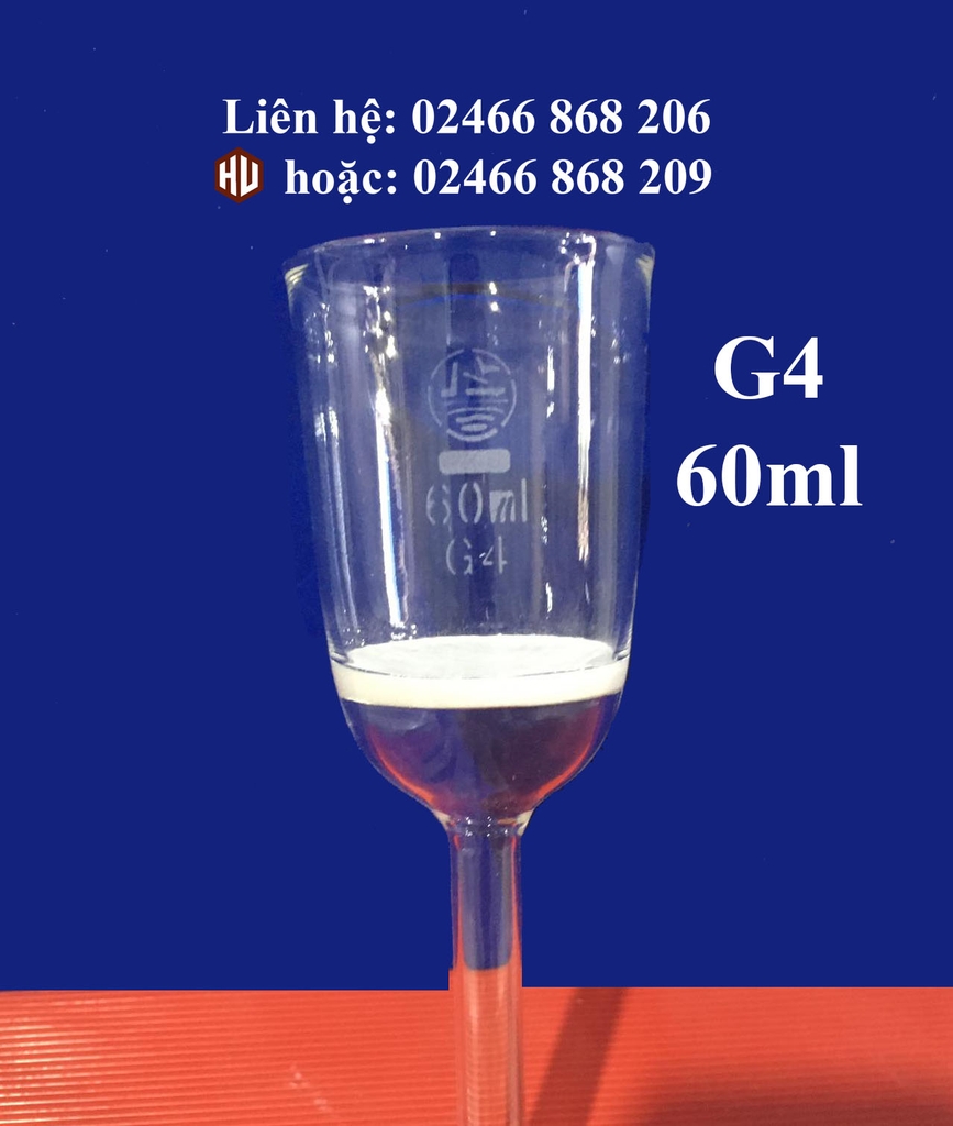 PHỄU THỦY TINH LỌC XỐP (LOẠI 60ml - 100ml - 150ml - 250ml)