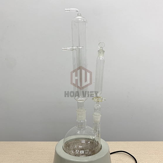 Bộ chưng cất test SO2 dung tích 1000 ml (Không bao gồm bếp đun)