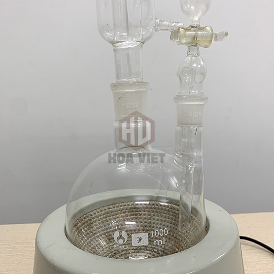 Bộ chưng cất test SO2 dung tích 1000 ml (Không bao gồm bếp đun)