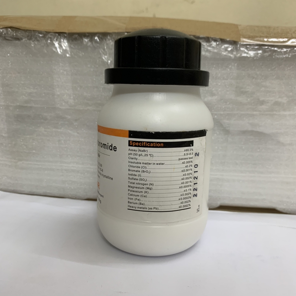 Sodium Bromide (NaBr, AR, Xilong, Cas 7647-15-6)