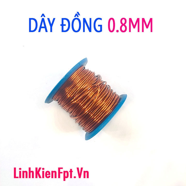 Dây đồng bọc cách điện 0.8MM