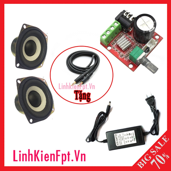 Combo Chế Loa 2x30W Mini