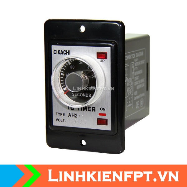 Rơle Thời Gian Cikachi AH2-Y Relay Timer 220V 30s