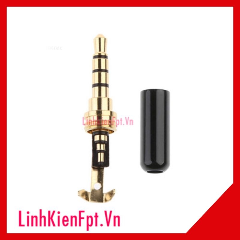 Đầu Cắm Tai Nghe 3.5mm 4 chấu