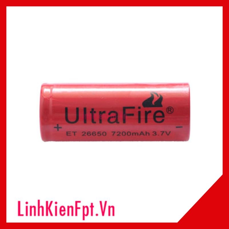 PIN SẠC ULTRAFIRE 26650 7200MAH