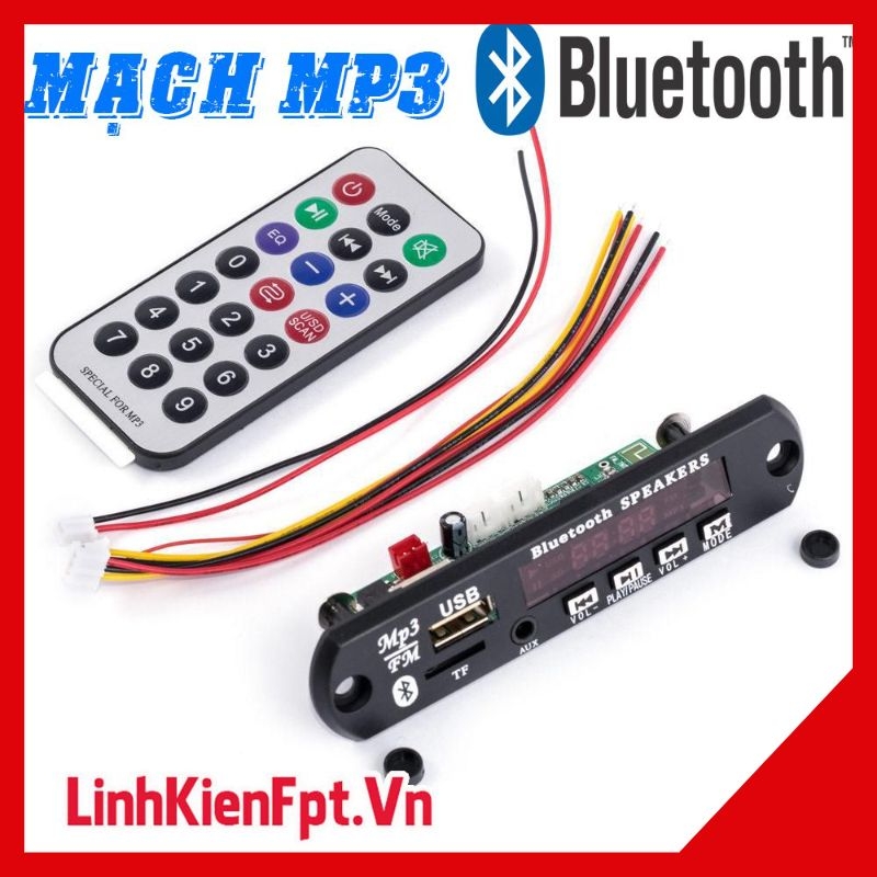 Mạch Bluetooth , Mạch Giải Mã Âm Thanh MP3 Bluetooth 4.0