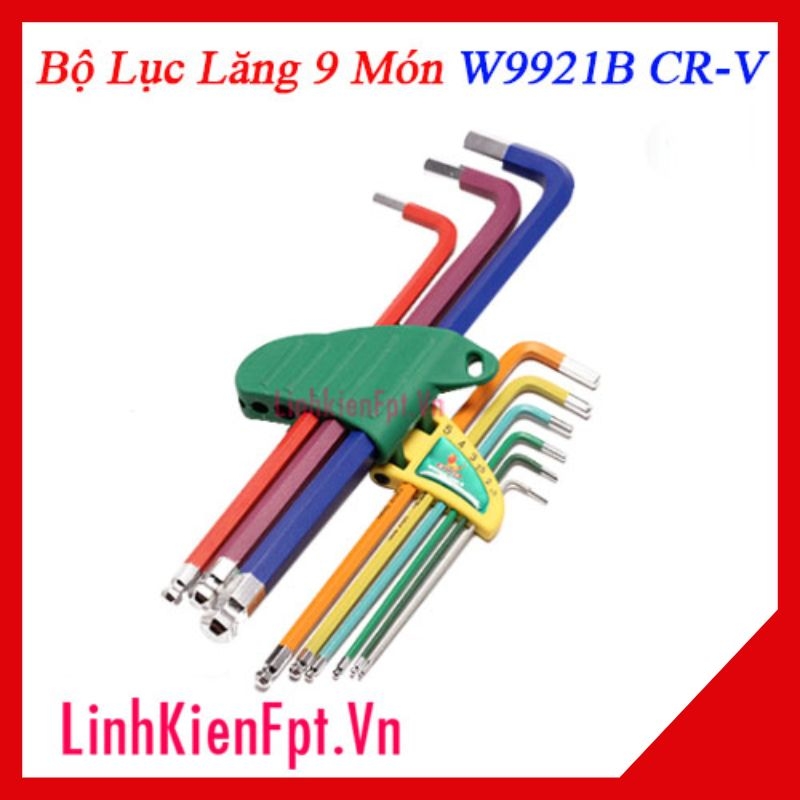 SALE Bộ Lục Lăng 9 Món W9921B CR-V