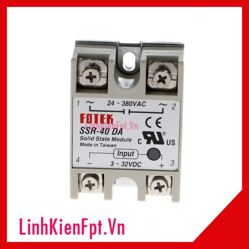 Relay Bán Dẫn Fotek SSR-40 DA