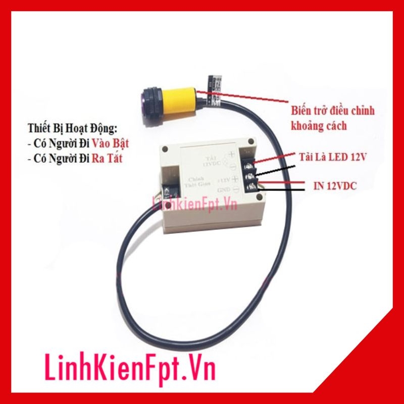 Bộ Điều Khiển Đèn Nhà 12VDC