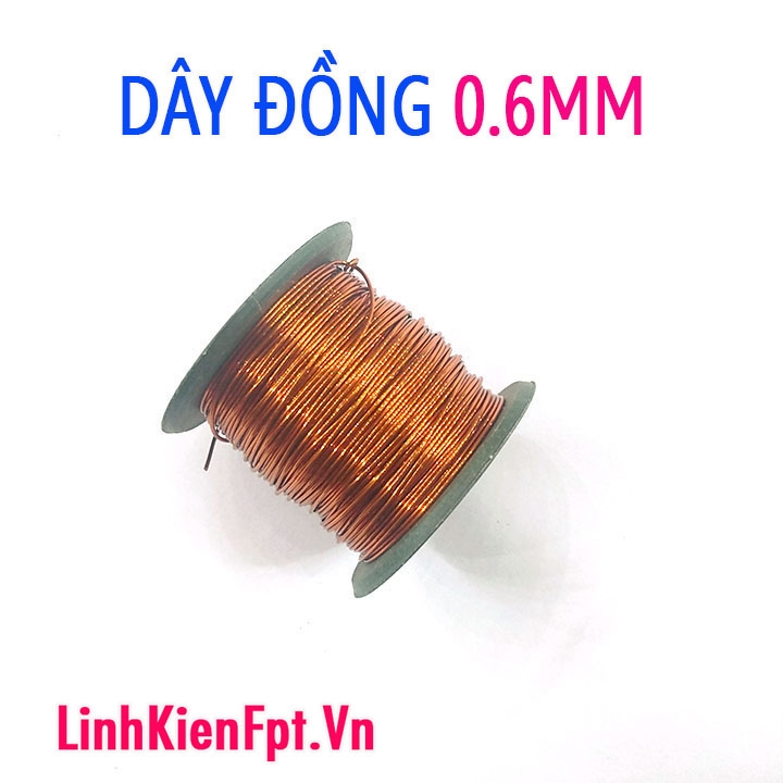 Dây đồng bọc cách điện 0.6MM