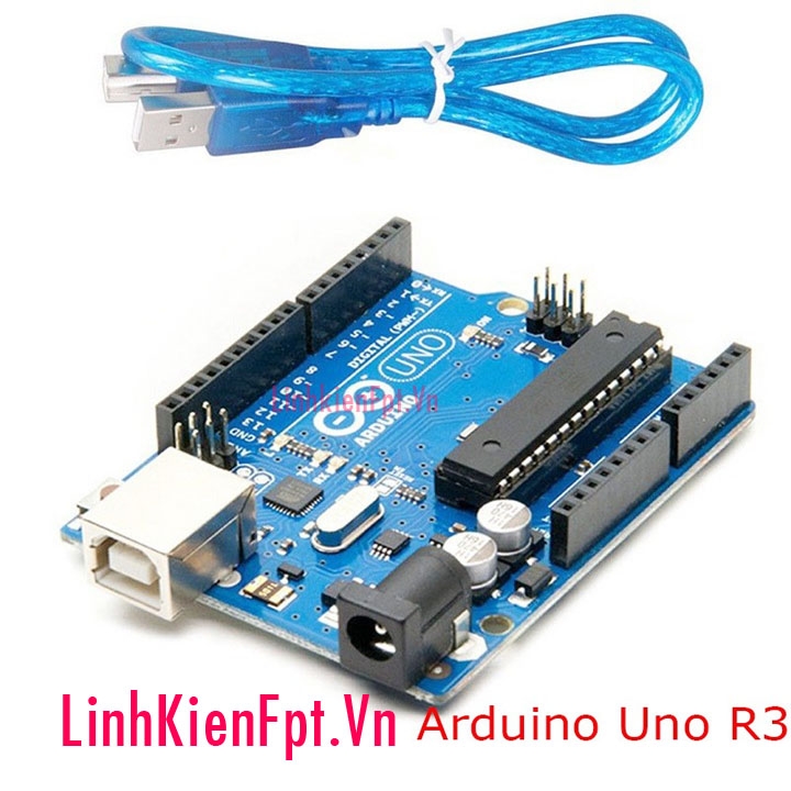 Module arduino UNO R3 chip cắm Atmega16u2 kèm cáp