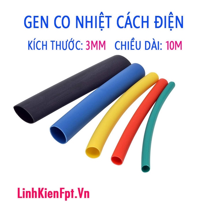 Gen co nhiệt cách điện phi 3- 10m