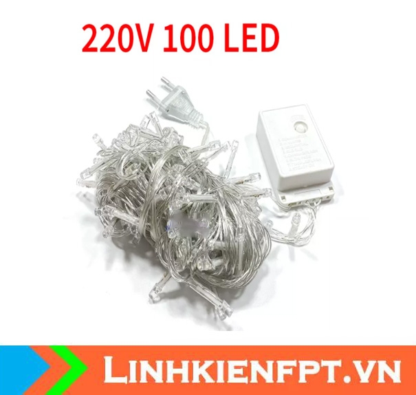 Dây Đèn LED Trang Trí 10 Mét 100 LED 220V