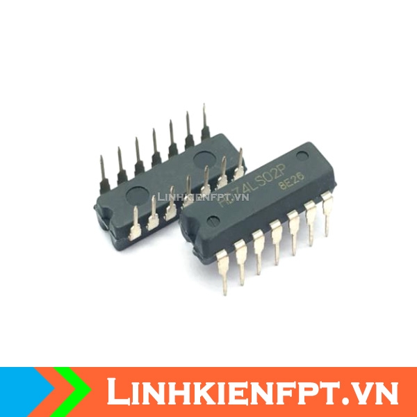 IC Logic 74LS02 DIP 14