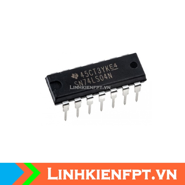 IC Logic 74LS04 DIP 14