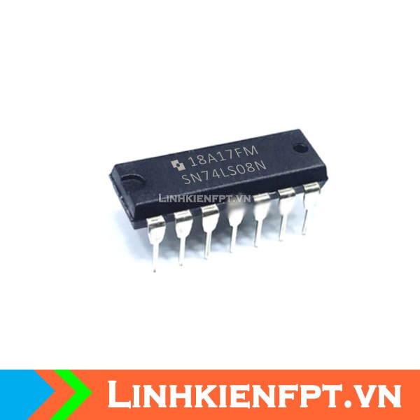 IC Logic 74LS08 DIP 14