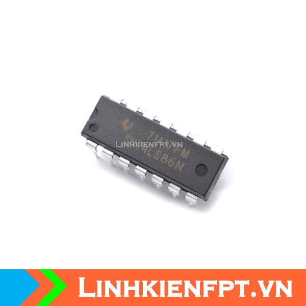 IC Logic 74LS86 DIP 16