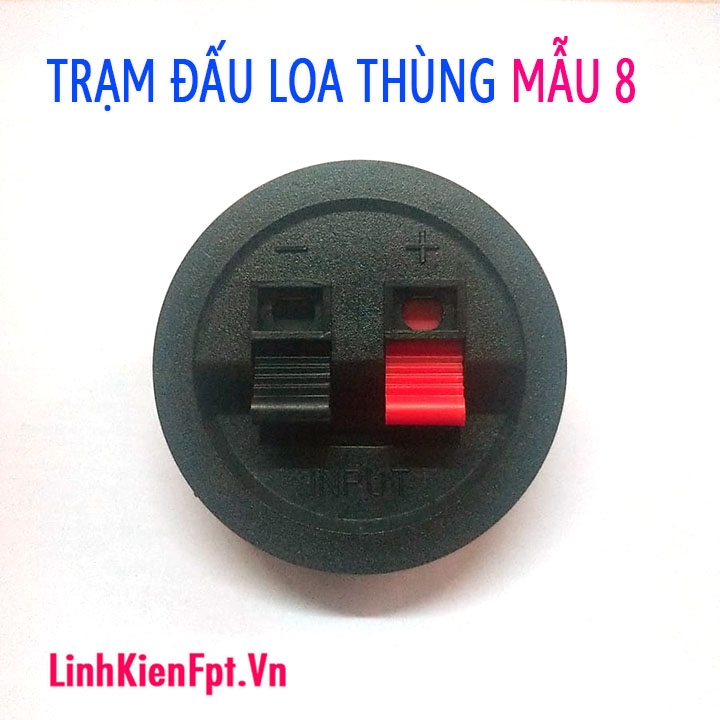 Trạm đấu loa tròn 2 cổng - Mẫu 8