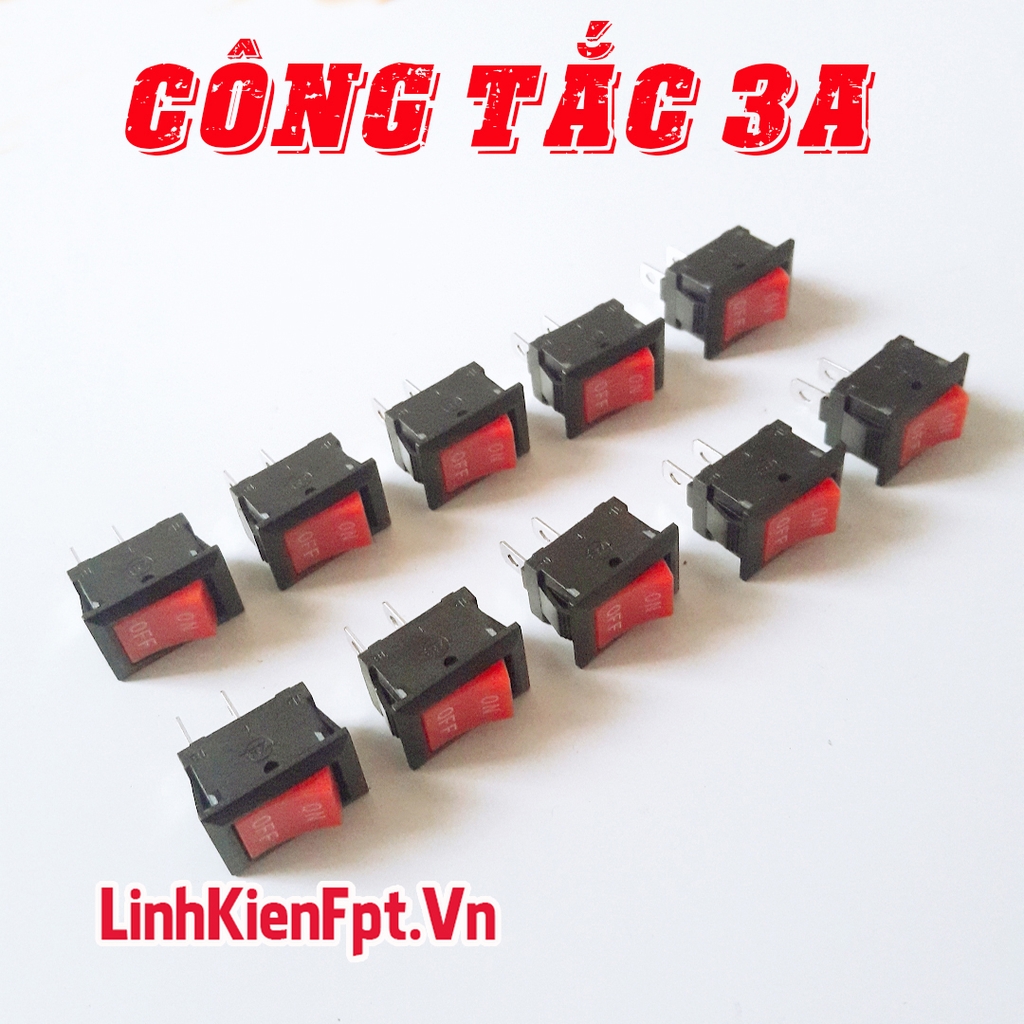 Công Tắc Bập Bênh 3A - COMBO 10 Chiếc