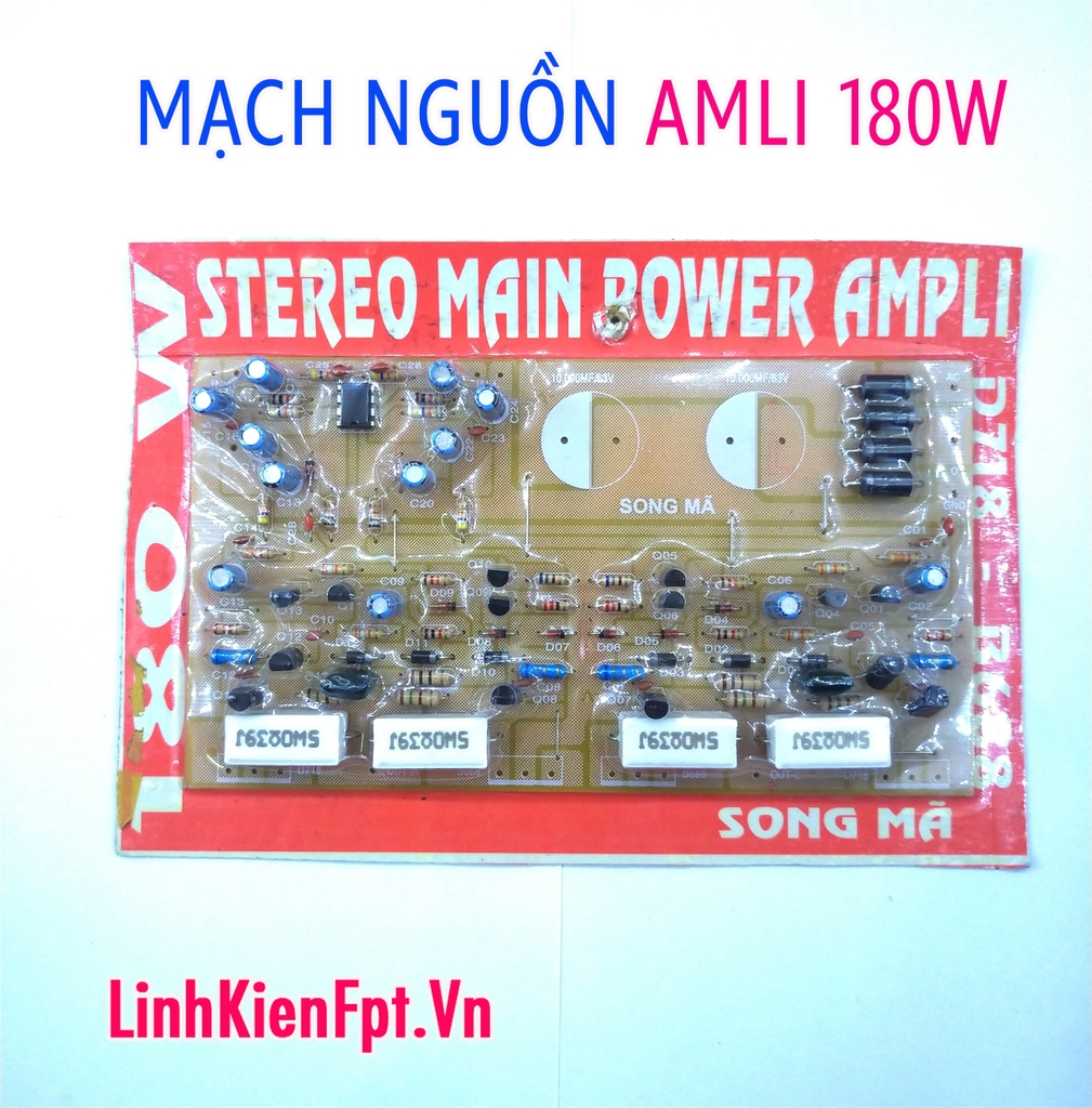 Board mạch nguồn amli 180W