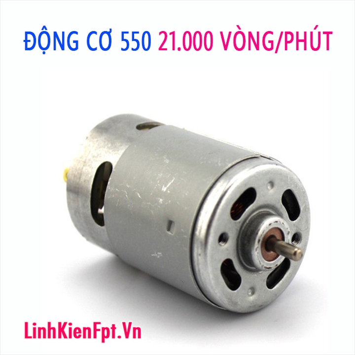 Động cơ 550 Siêu Khỏe 6600 - 21000 Vòng-Phút