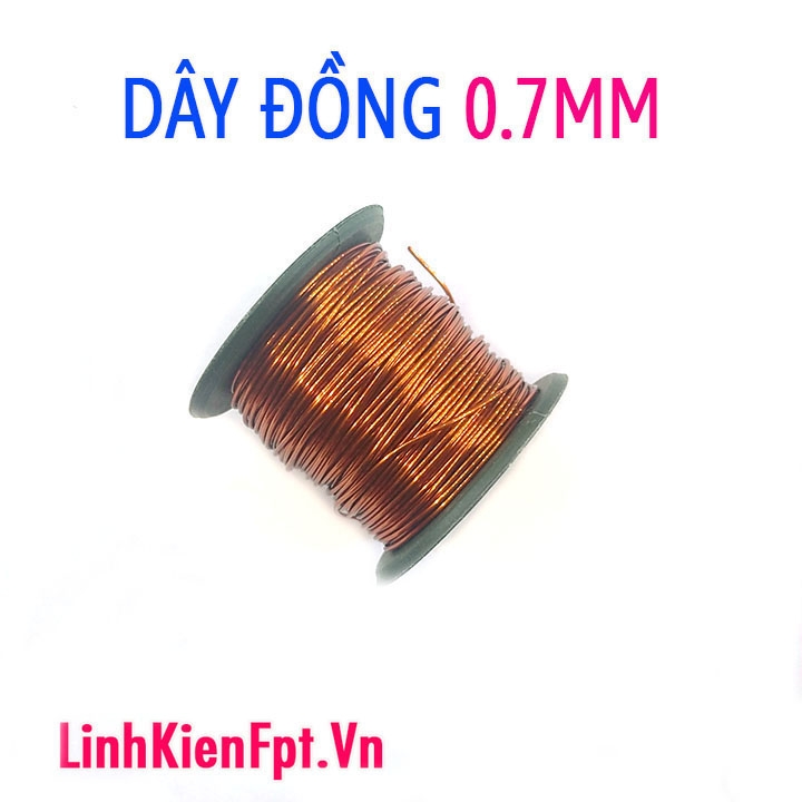 Dây đồng bọc cách điện 0.7MM