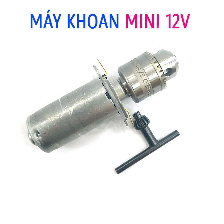 Máy khoan mini 12v