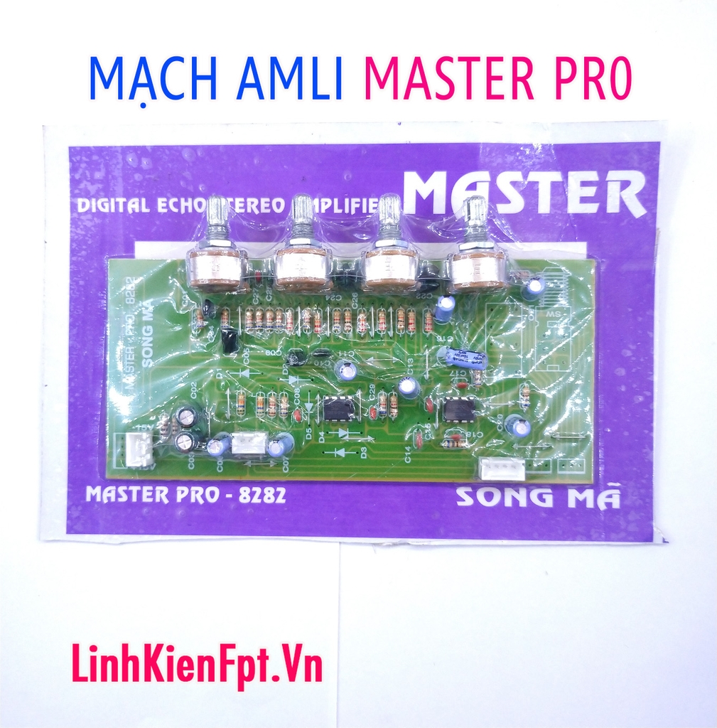 Mạch chỉnh Echo Âm li Master Pro 8282