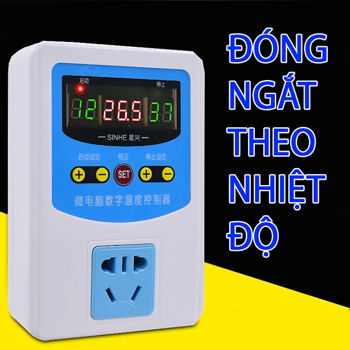 Bộ Đóng Ngắt Theo Nhiệt Độ , Thời Gian Đa Năng