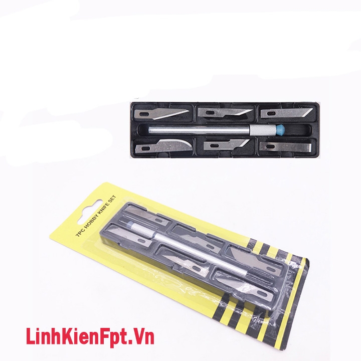 Dao trổ , Dao Khắc đa năng 7 chi tiết