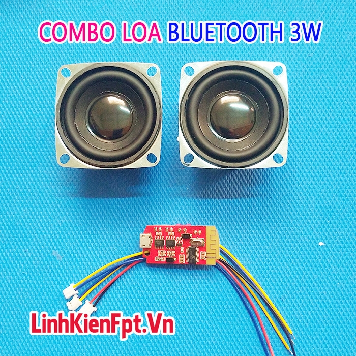 Combo chế loa 3W Bluetooth 4.2