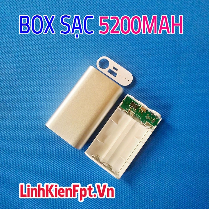 Box Sạc Dự Phòng  2Cell 5200mAh