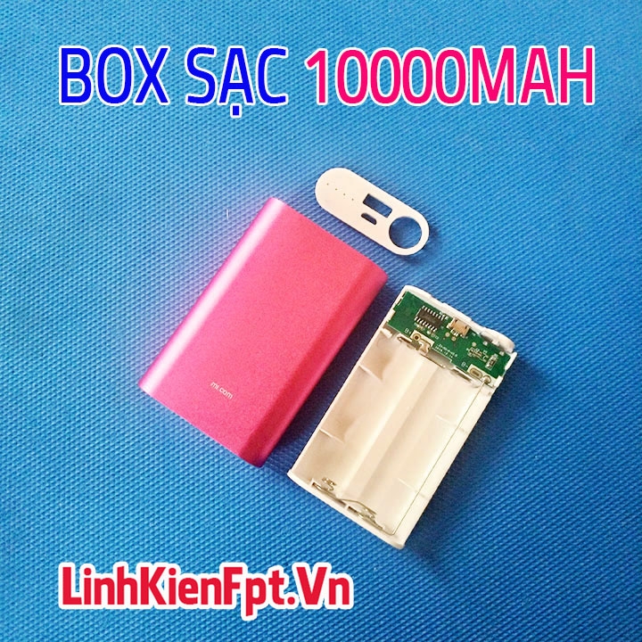 Box Sạc Dự Phòng  3Cell 10000mAh