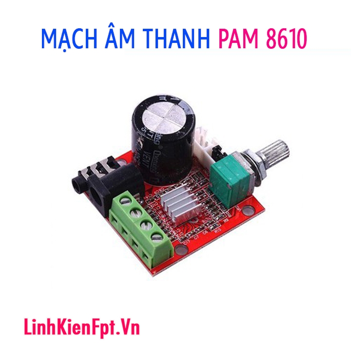 Mạch Khuếch Đại Âm Thanh PAM 8610 2X10W