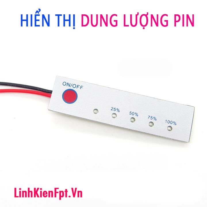 Mạch led hiển thị dung lượng pin 12V